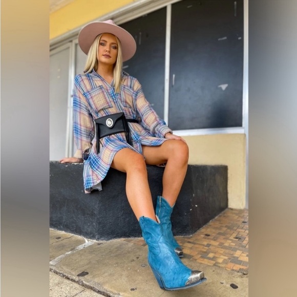 Free People Brayden Western Boots Size 8 NEW